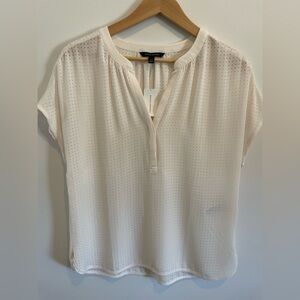 Banana Republic Women's Cream Blouse